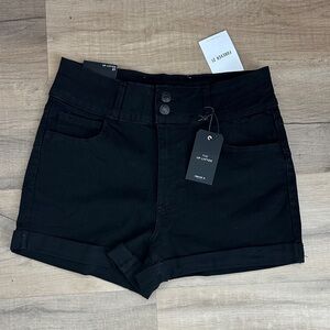 Forever 21 Up Lyfter black high waisted shorts size 27 BNWT